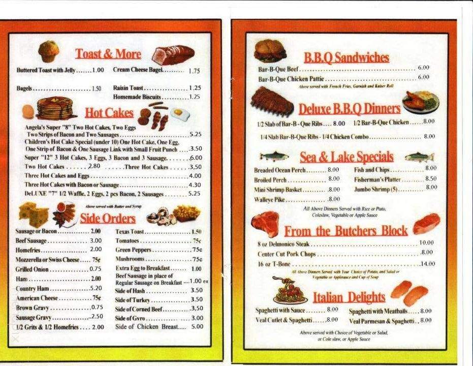 Menu page 2