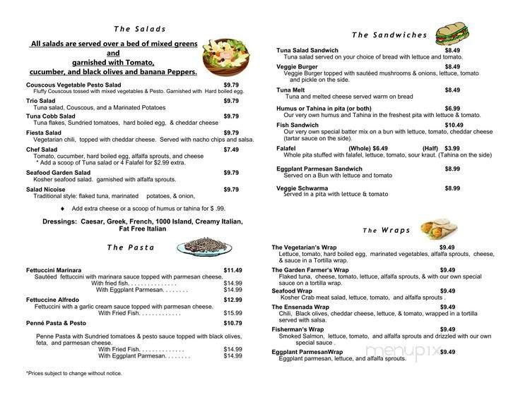Menu page 2