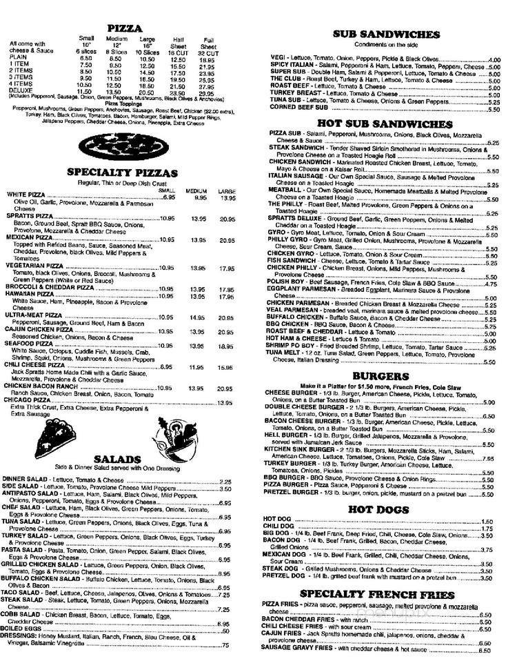 Menu page 2