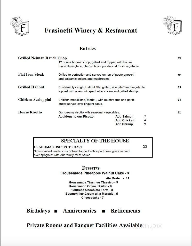 Menu page 2