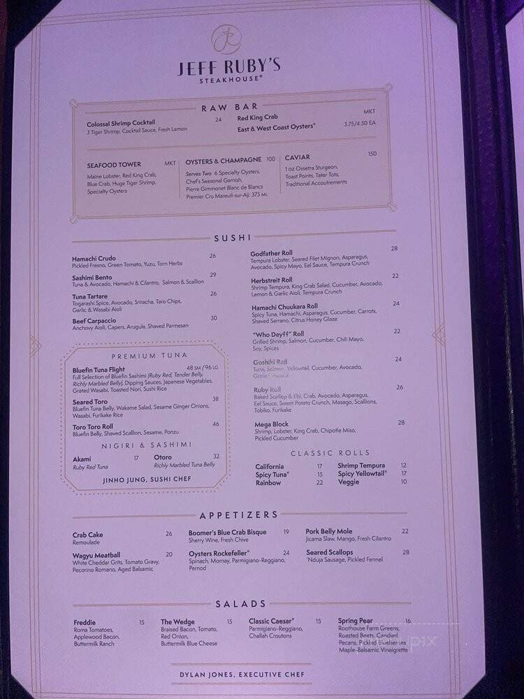 Menu page 2