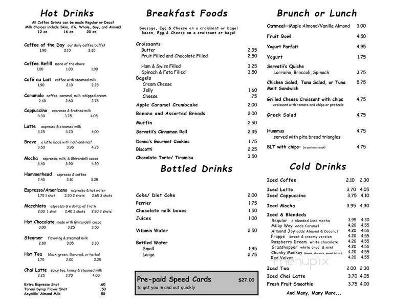 Menu page 2