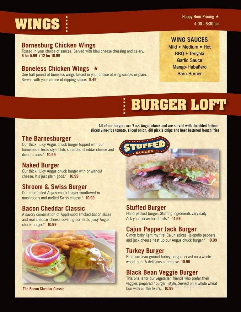 Menu page 2