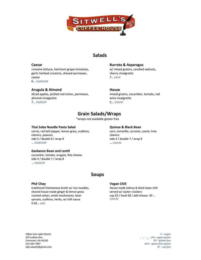 Menu page 2