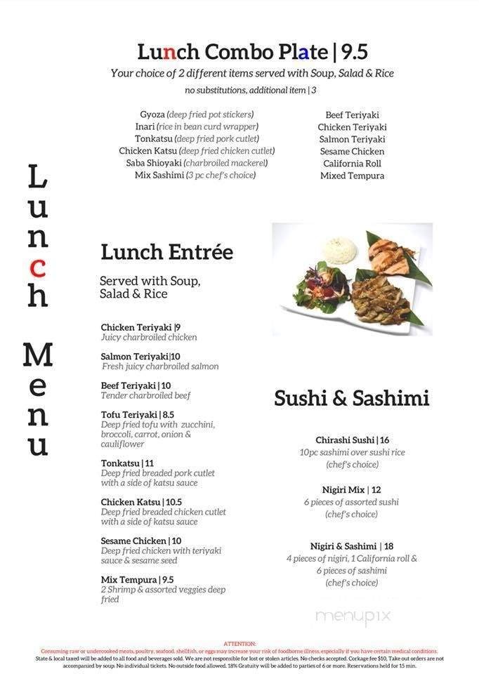 Menu page 2