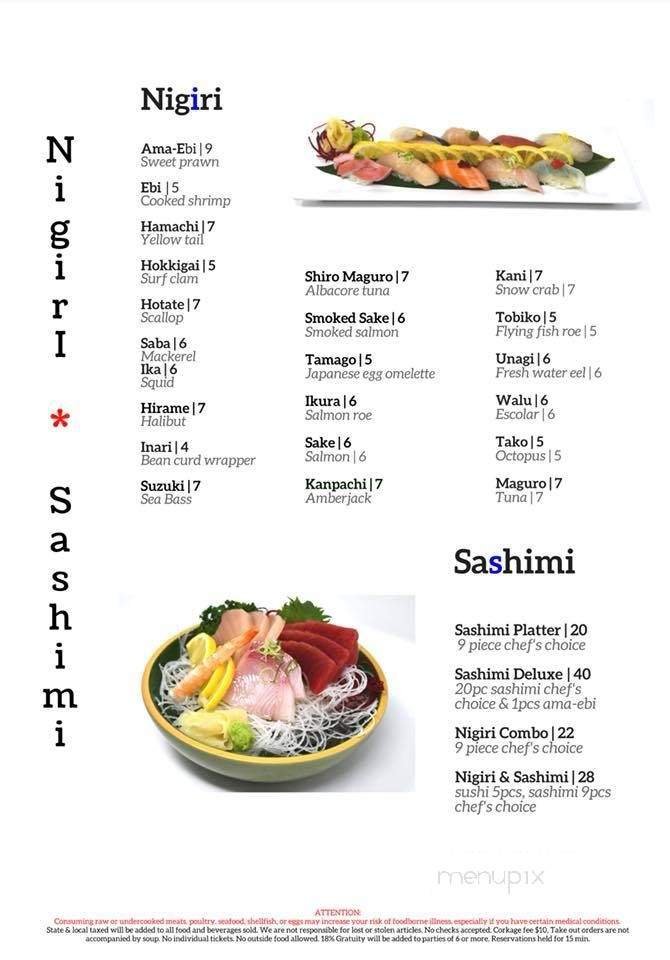Menu page 6