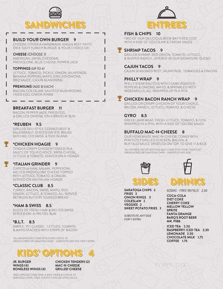 Menu page 2