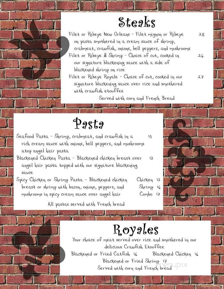 Menu page 2