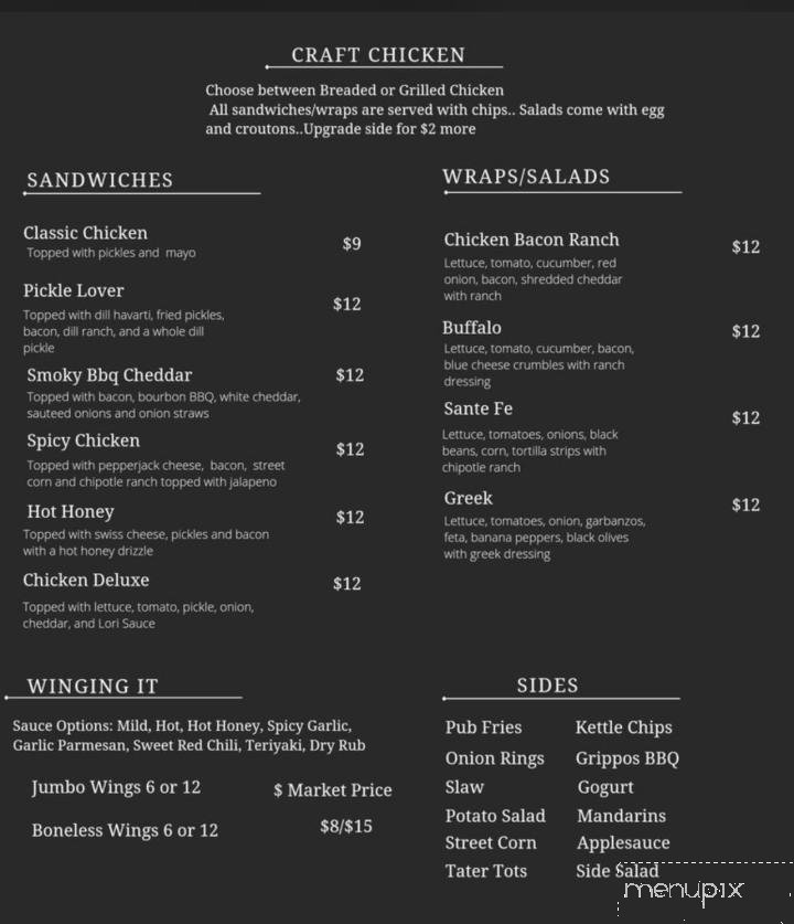 Menu page 2