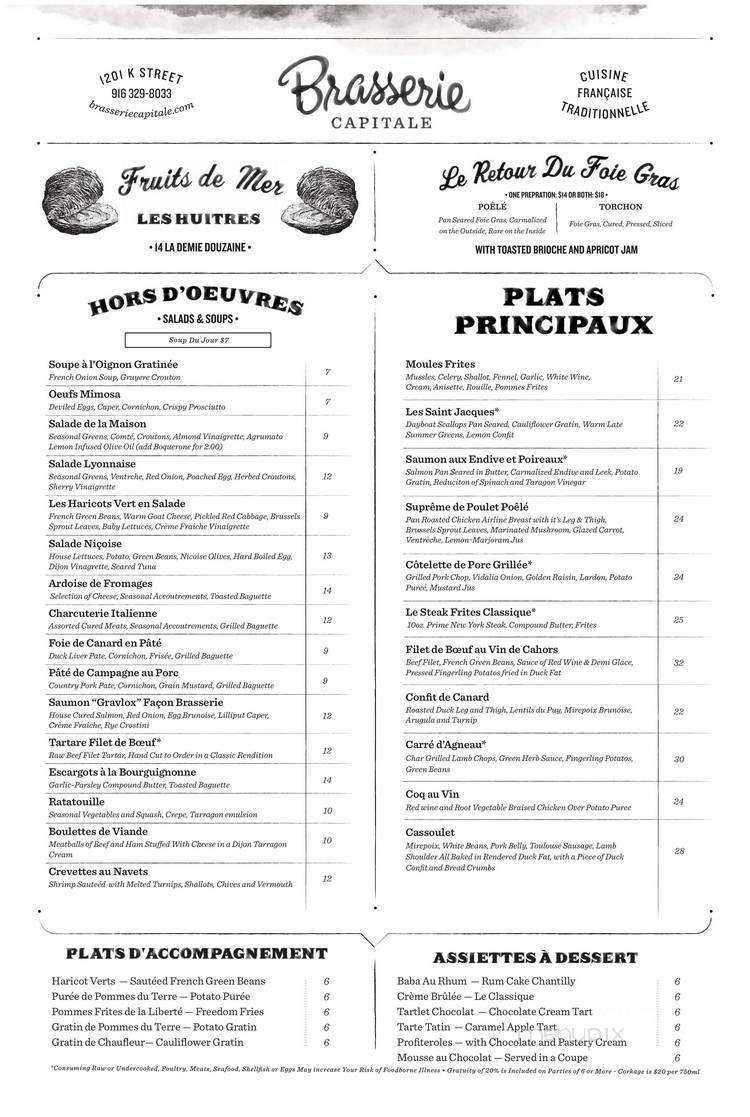 Menu page 1