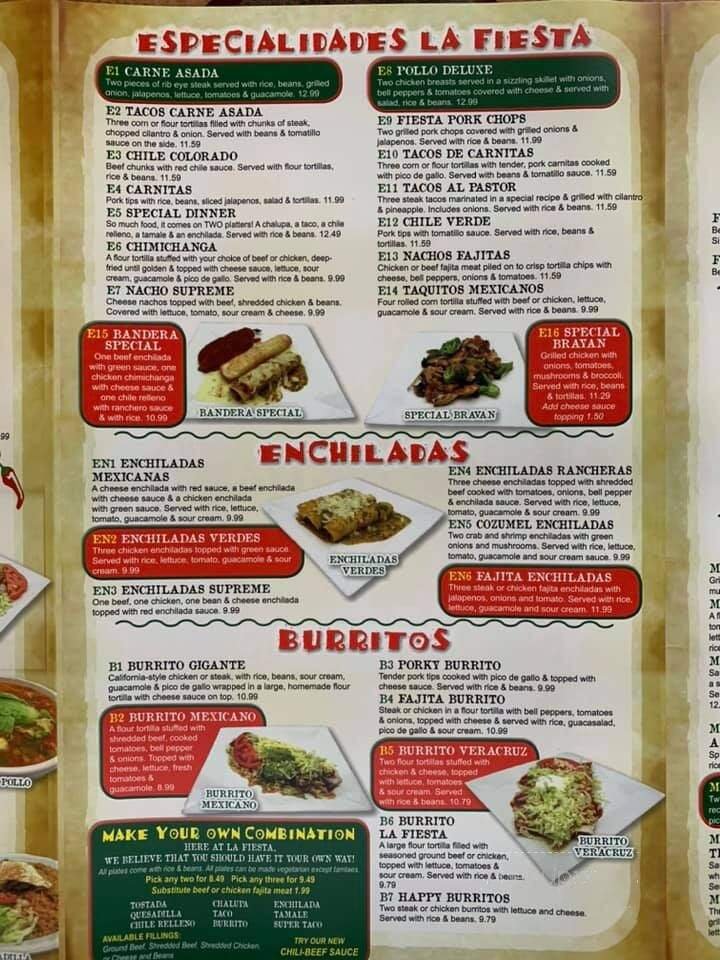 Menu page 2