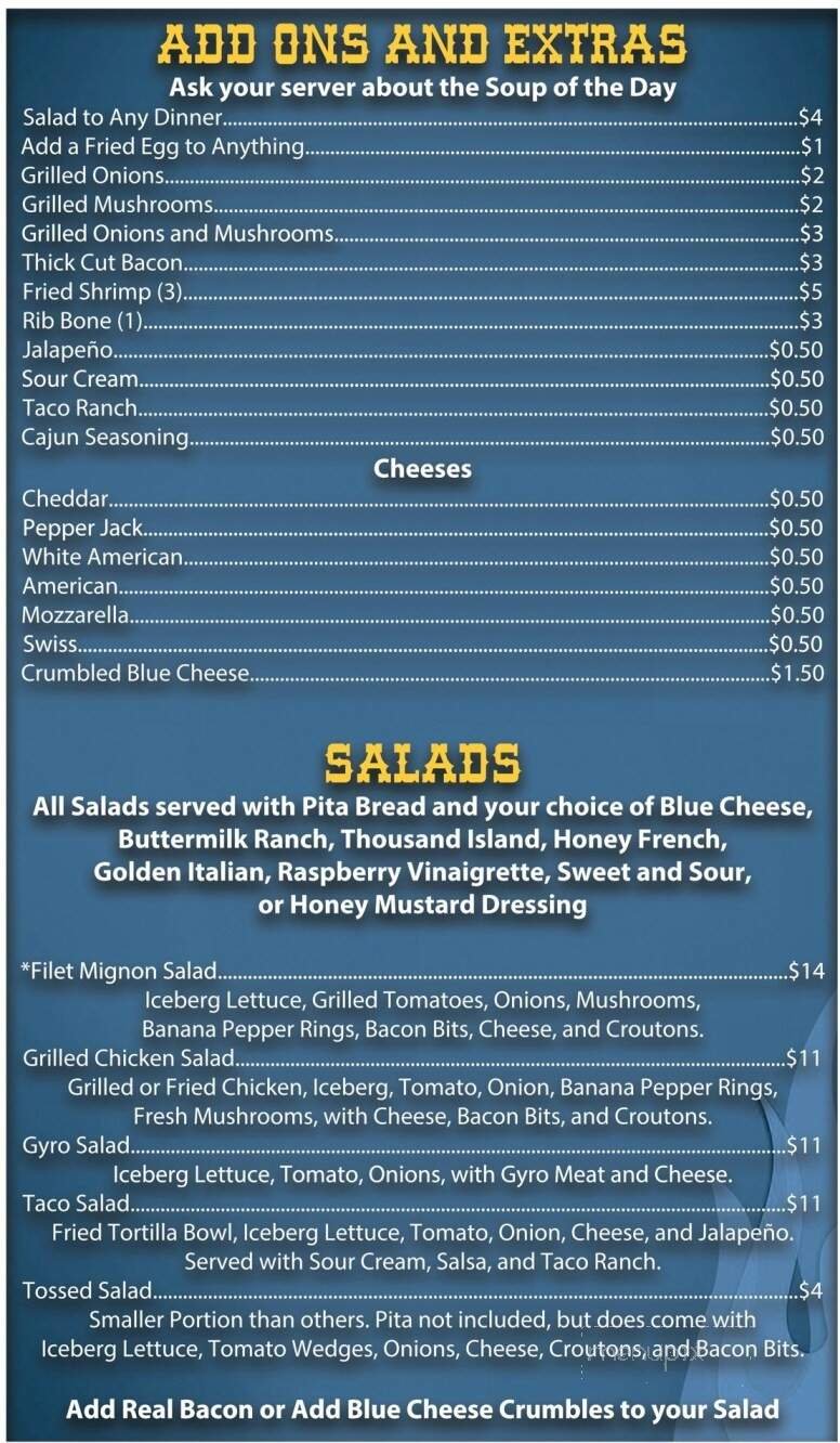 Menu page 2