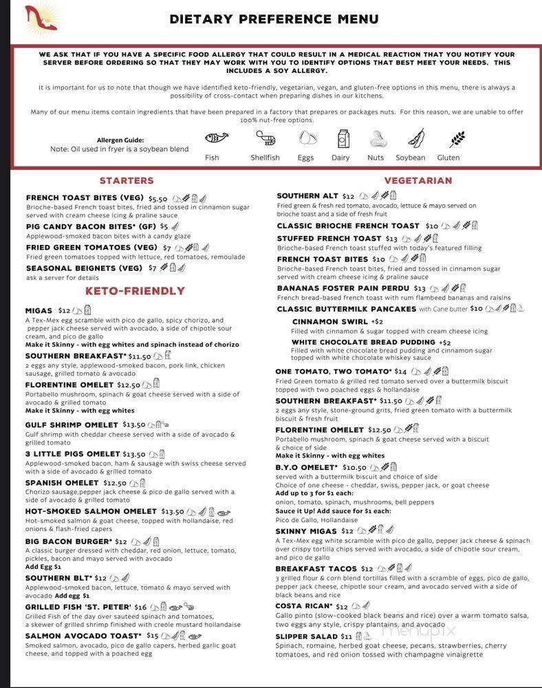 Menu page 2