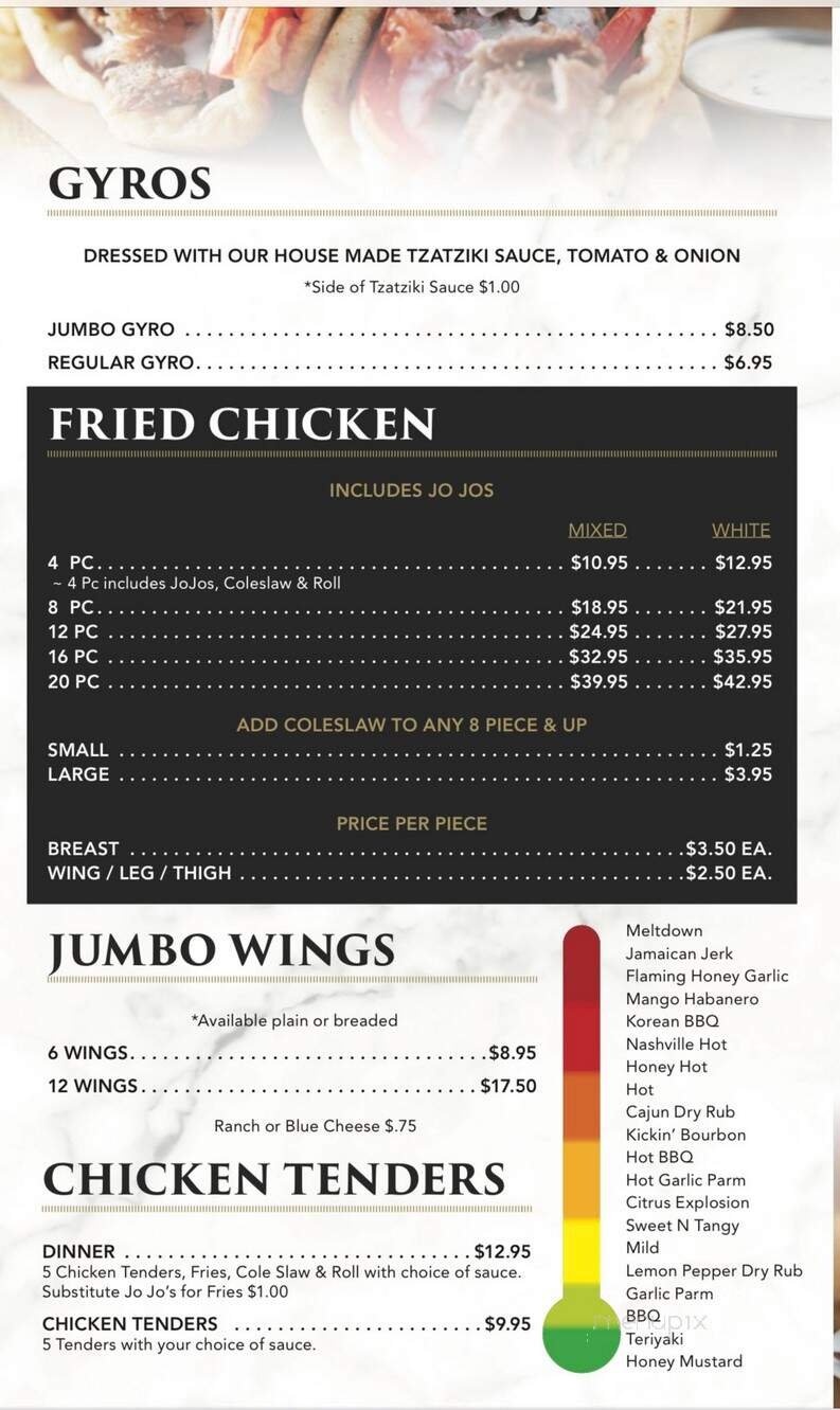 Menu page 2
