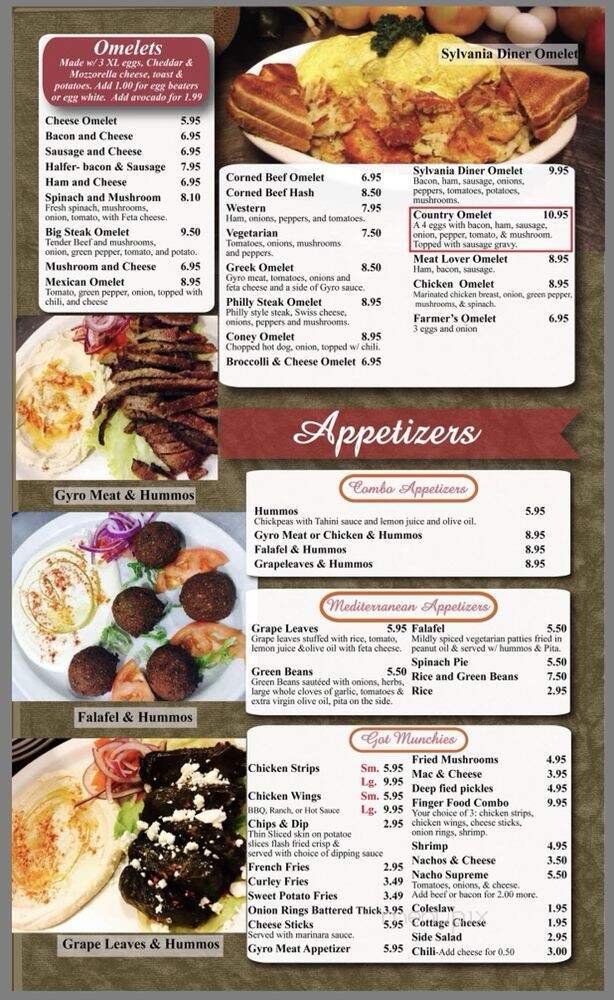 Menu page 2