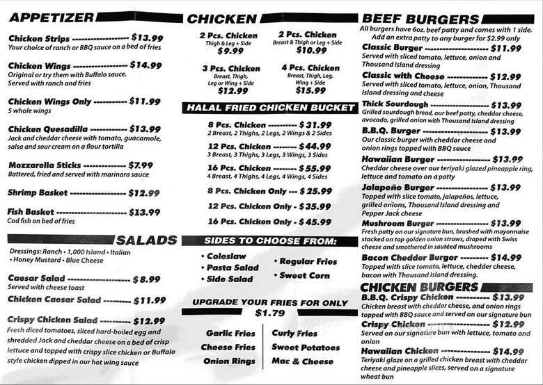 Menu page 2