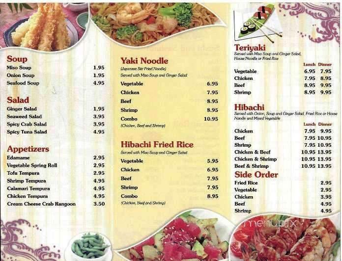 Menu page 2