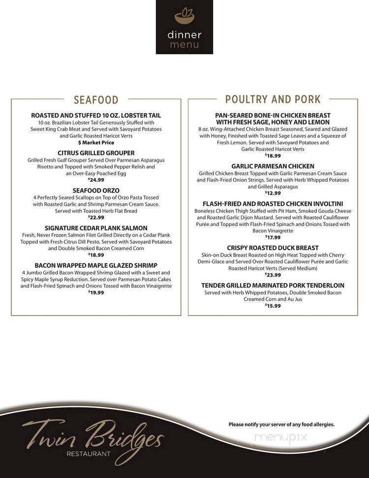 Menu page 2