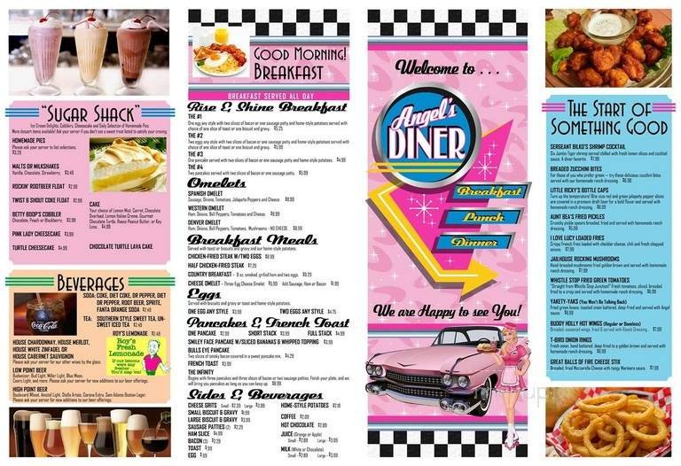 Menu page 1