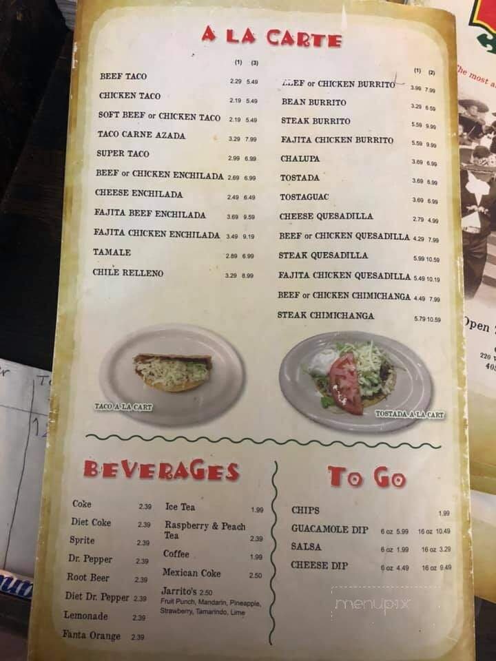 Menu page 2