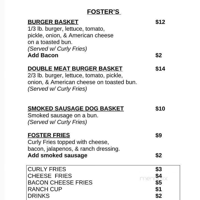 Menu page 1