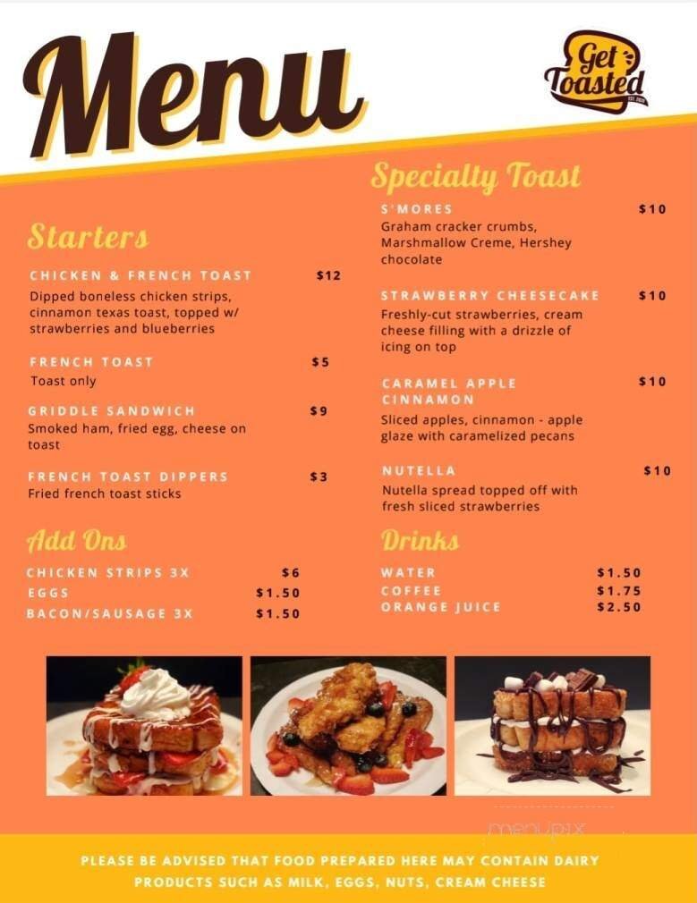 Menu page 2