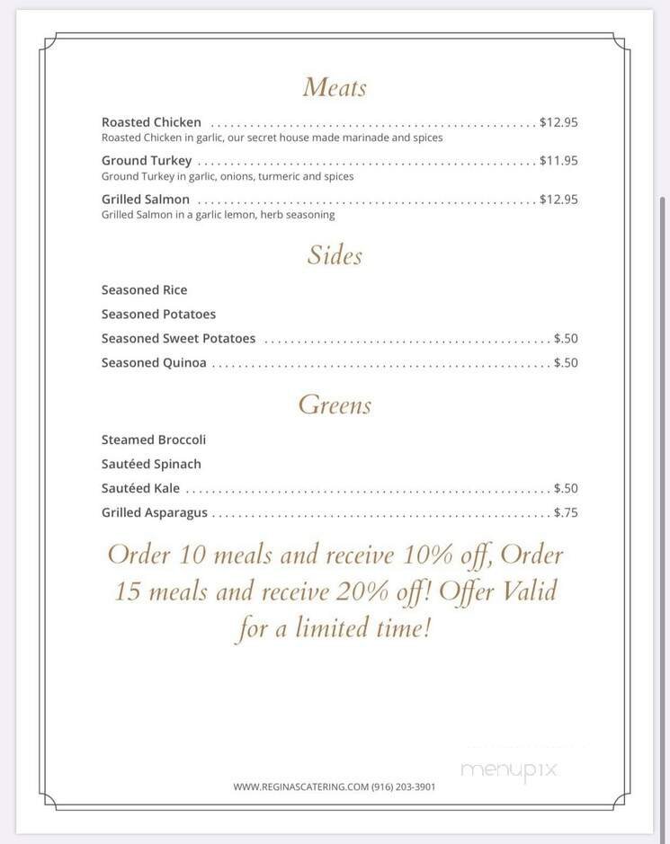Menu page 1