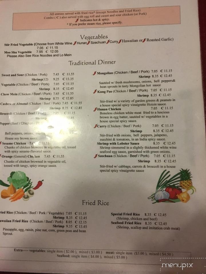Menu page 2