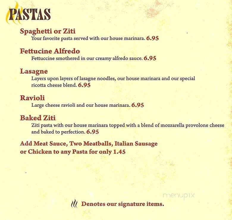Menu page 2