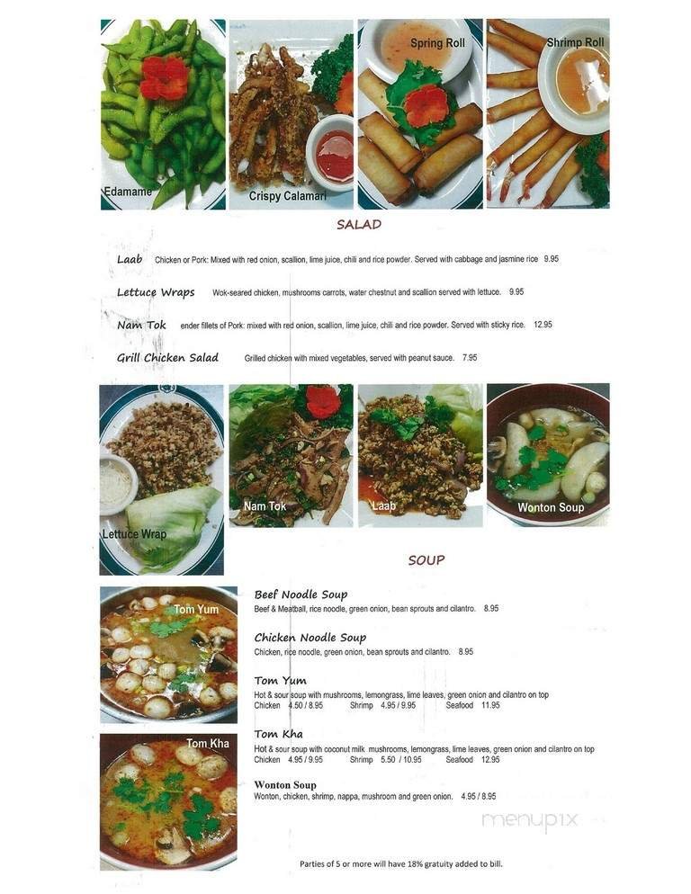 Menu page 4