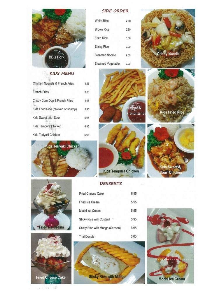 Menu page 8