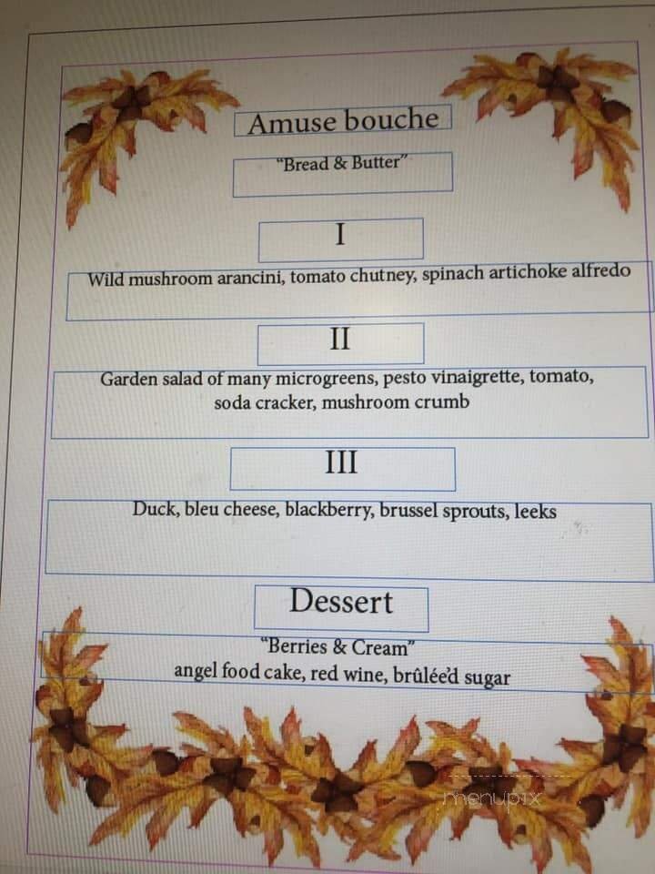 Menu page 2