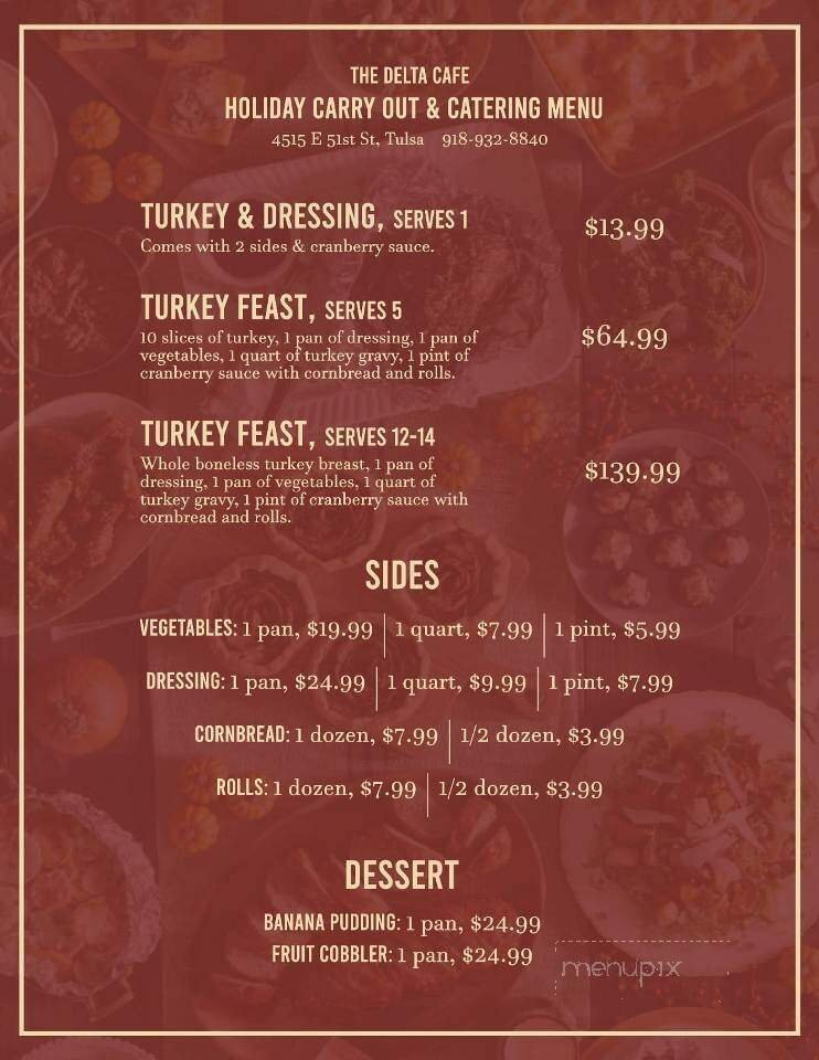 Menu page 2