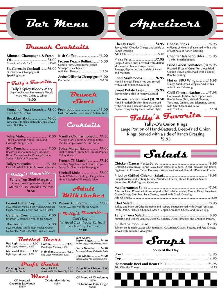 Menu page 2