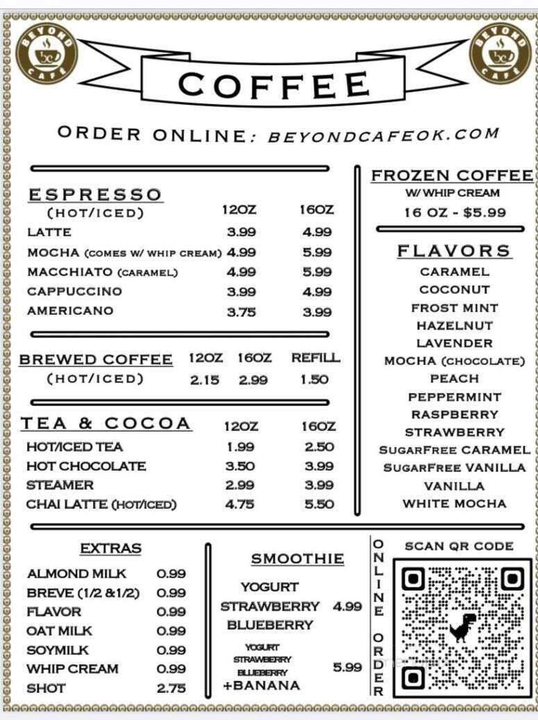 Menu page 1