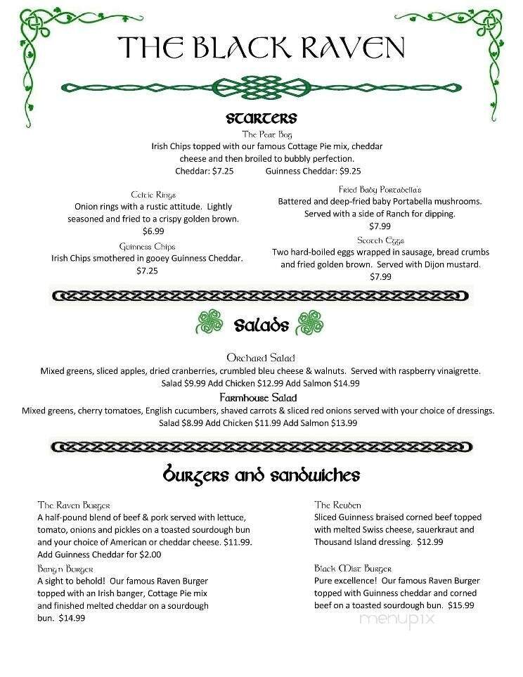Menu page 2