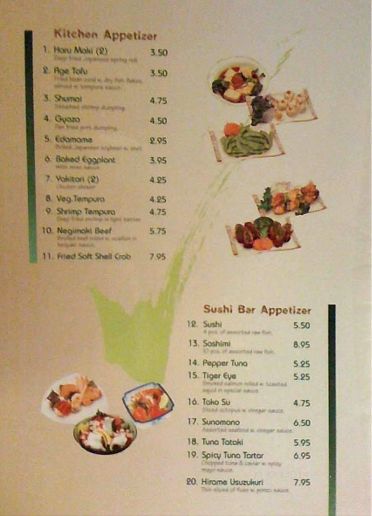 Menu page 2
