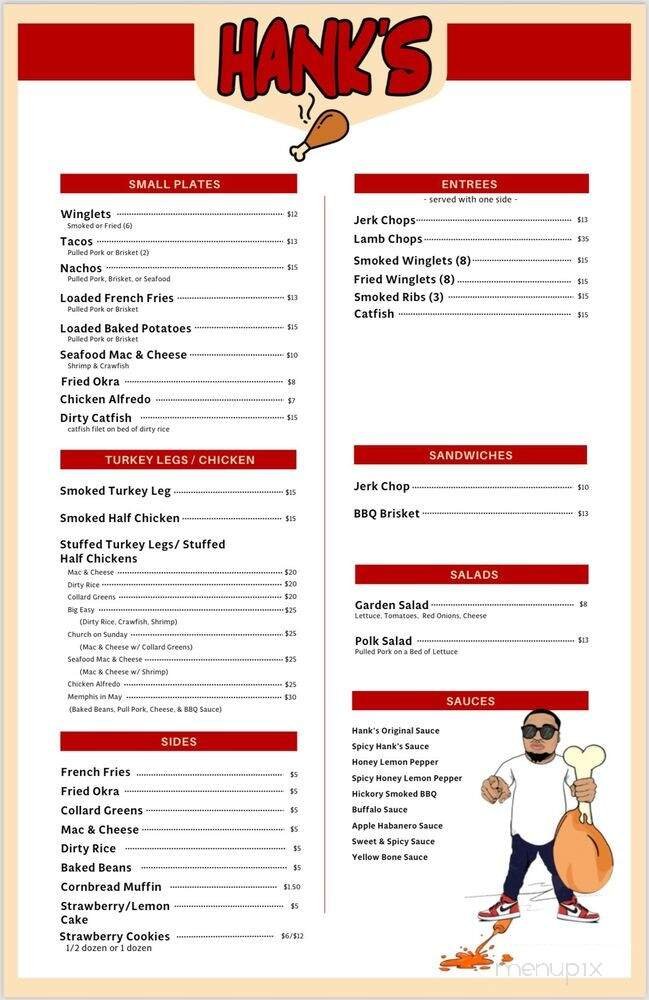 Menu page 1