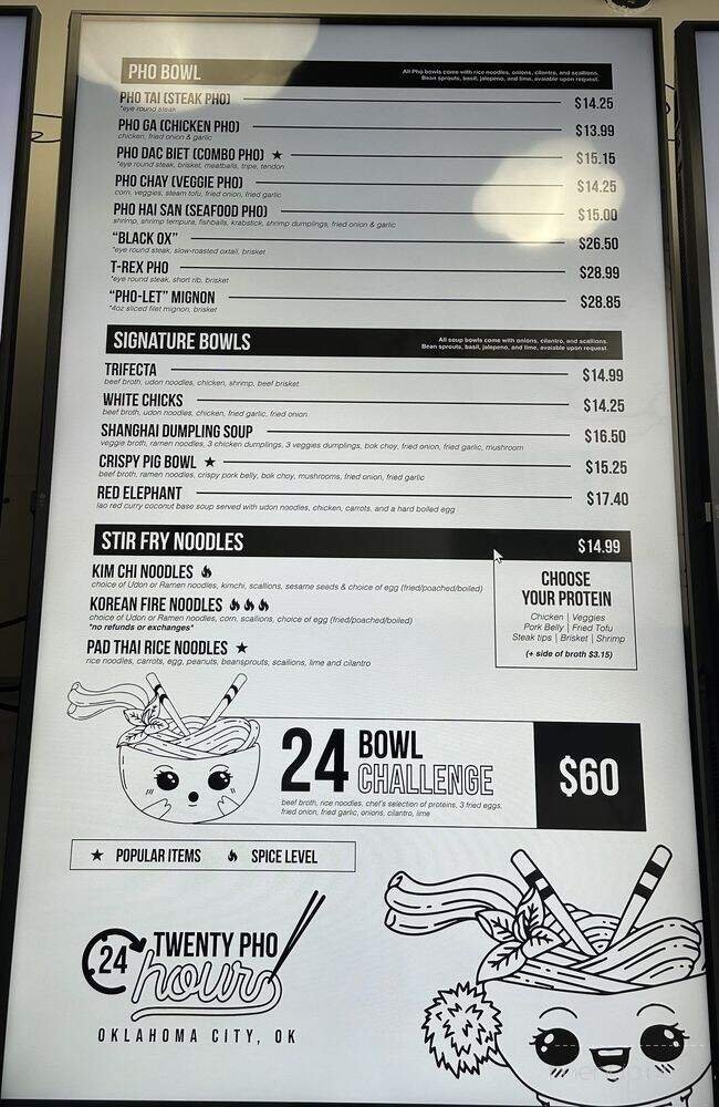Menu page 2