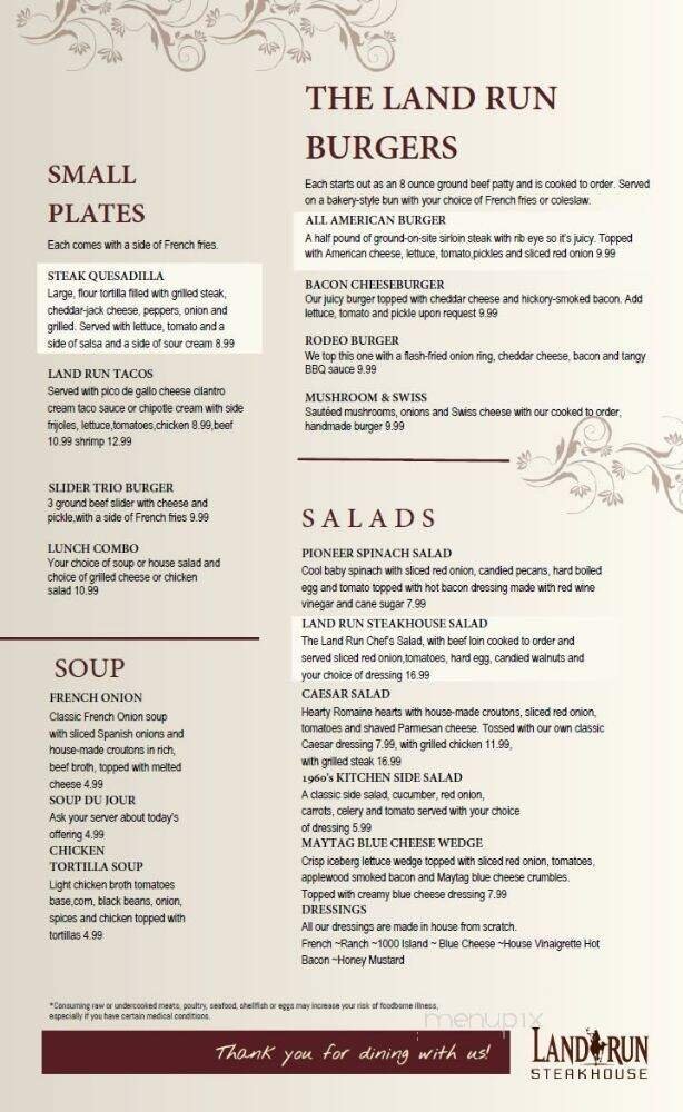 Menu page 2