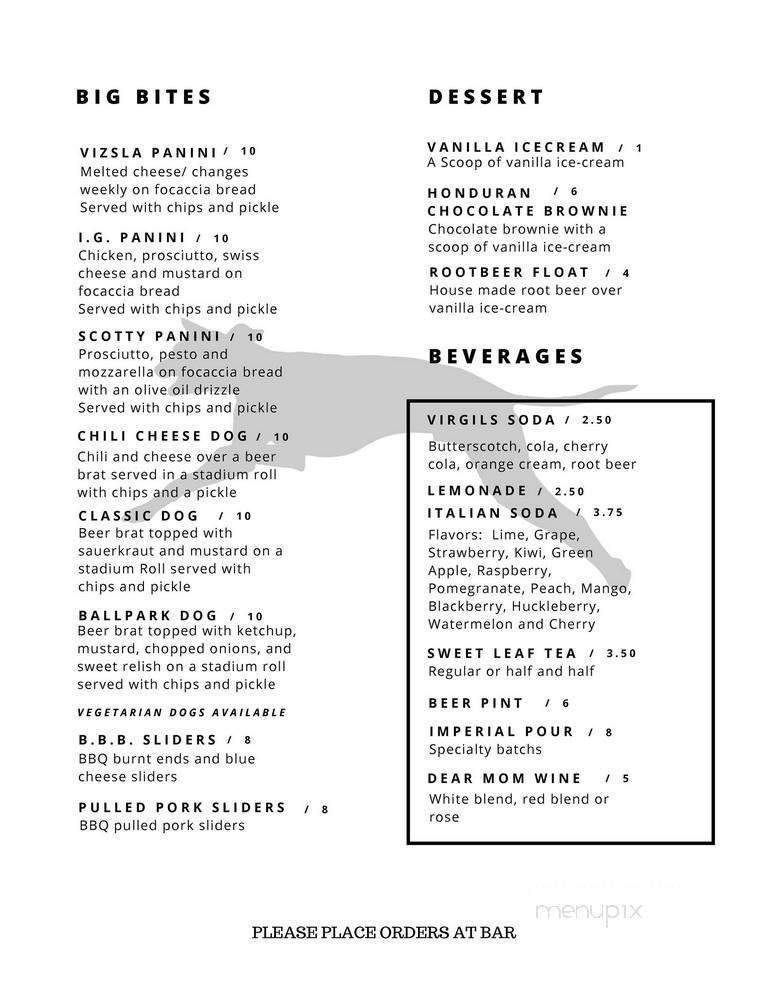 Menu page 2