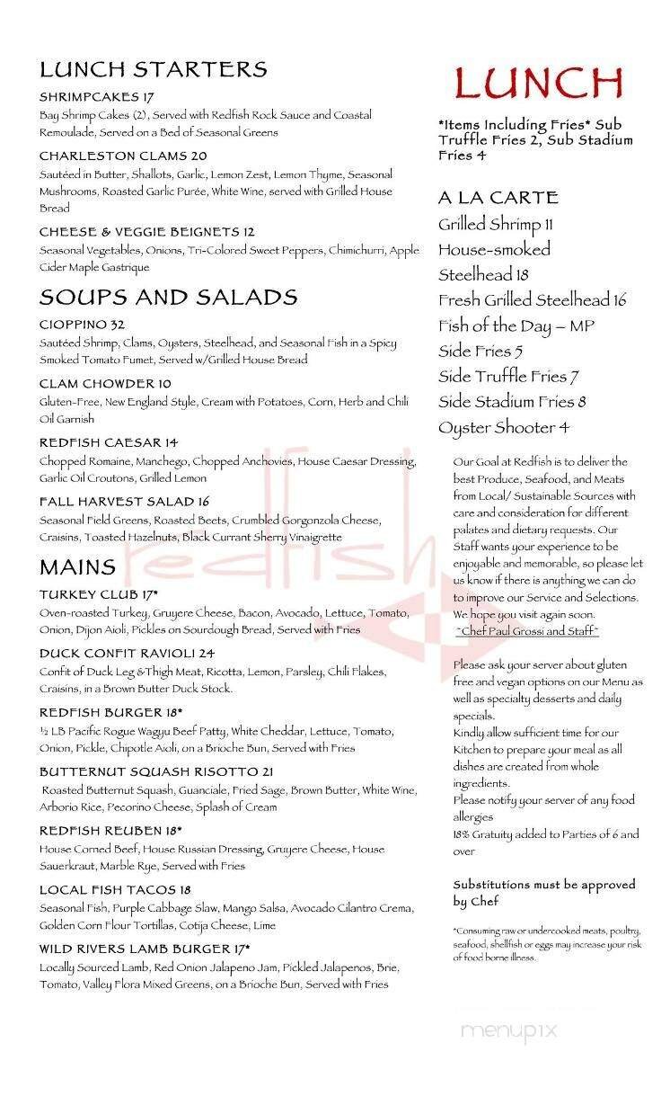 Menu page 2