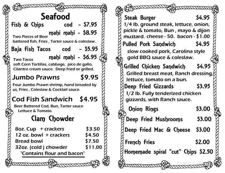 Menu page 2