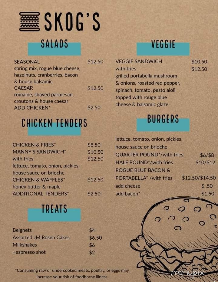 Menu page 1