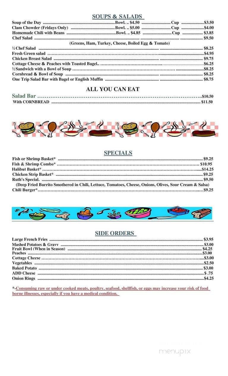 Menu page 2