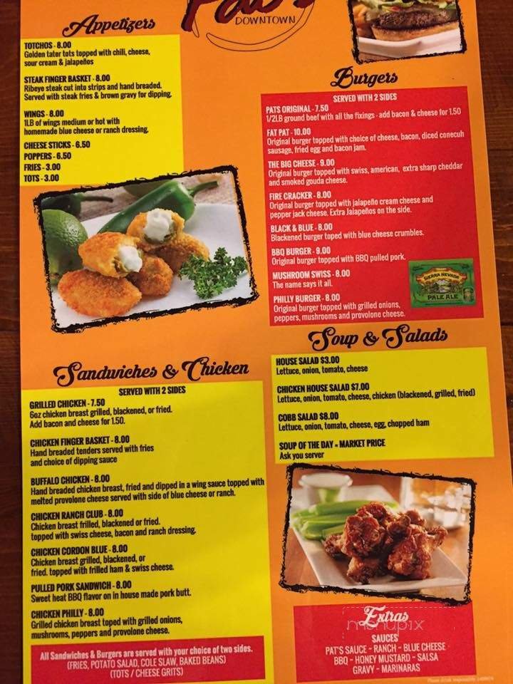 Menu page 4
