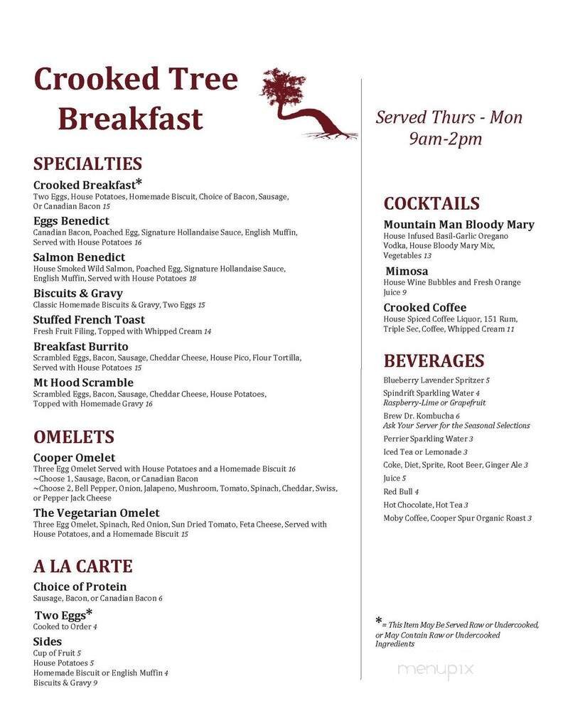Menu page 1