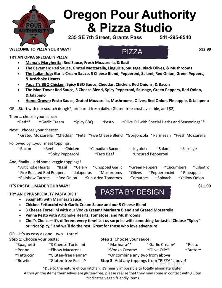 Menu page 2