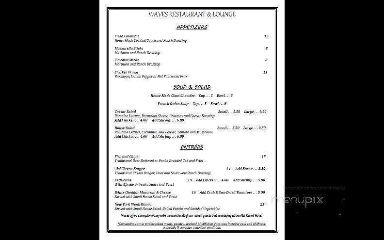 Menu page 2
