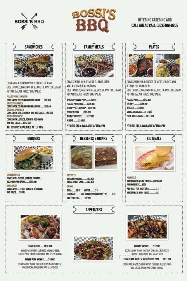 Menu page 1
